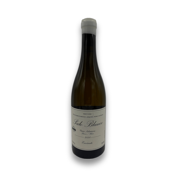 Envinate Palo Blanco 2024 white wine bottle from Canary Islands with cream label