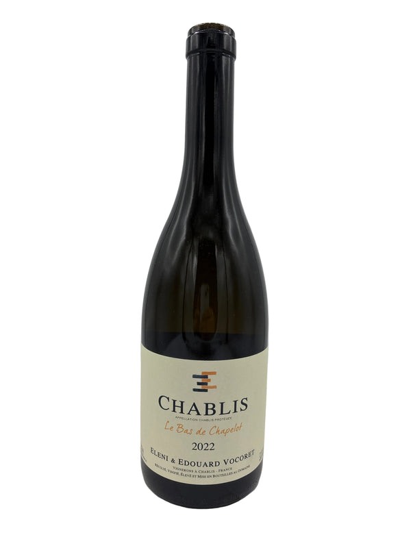 2022 Domaine Eleni & Edouard Vocoret 'Bas de Chapelot' Chardonnay, France | 750ml | 12.5%