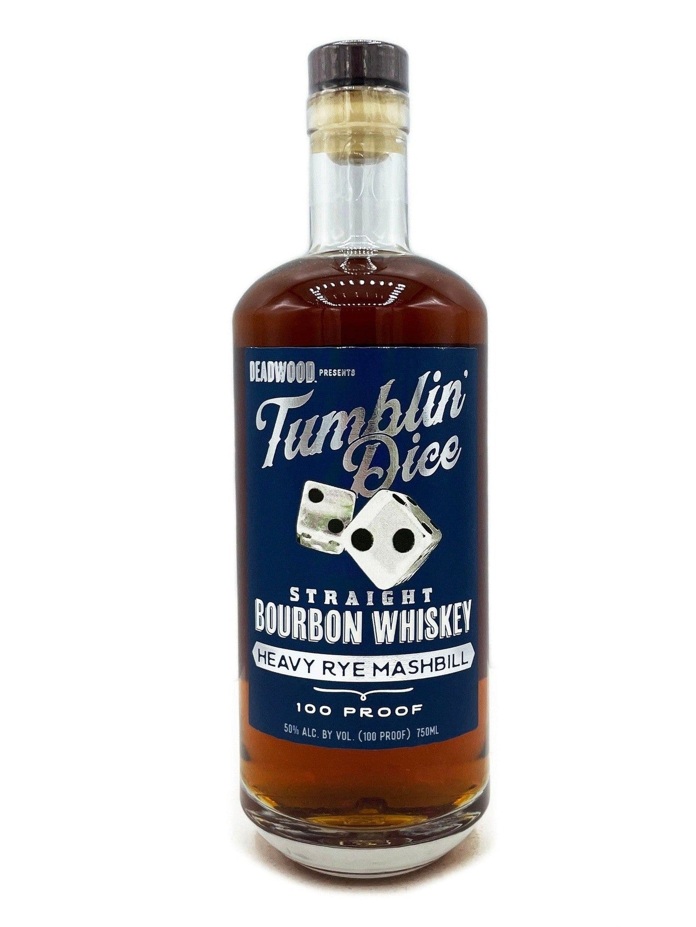 Proof and Wood Tumblin Dice Straight Bourbon Whiskey 750ml