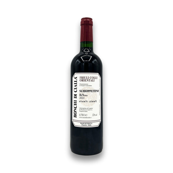 Ronchi di Cialla Schioppettino RiNera 2022 - Wine Therapy NYC