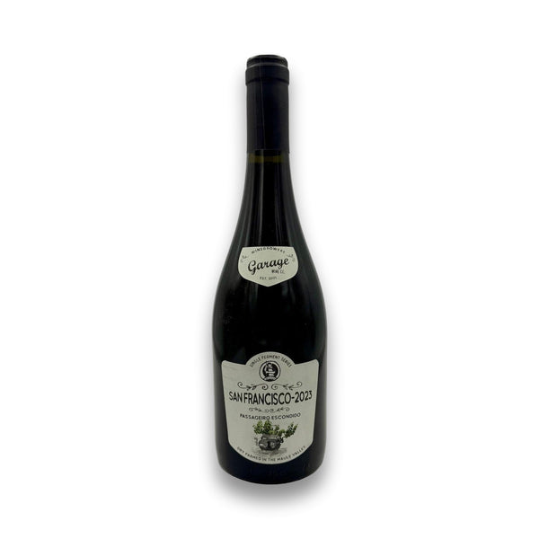 San Francisco Passageiro Escondido Garage Wine Co 2023 Red Wine