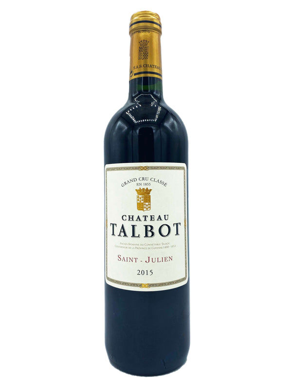 Chateau Talbot Saint Julien 2015 - Wine Therapy NYC