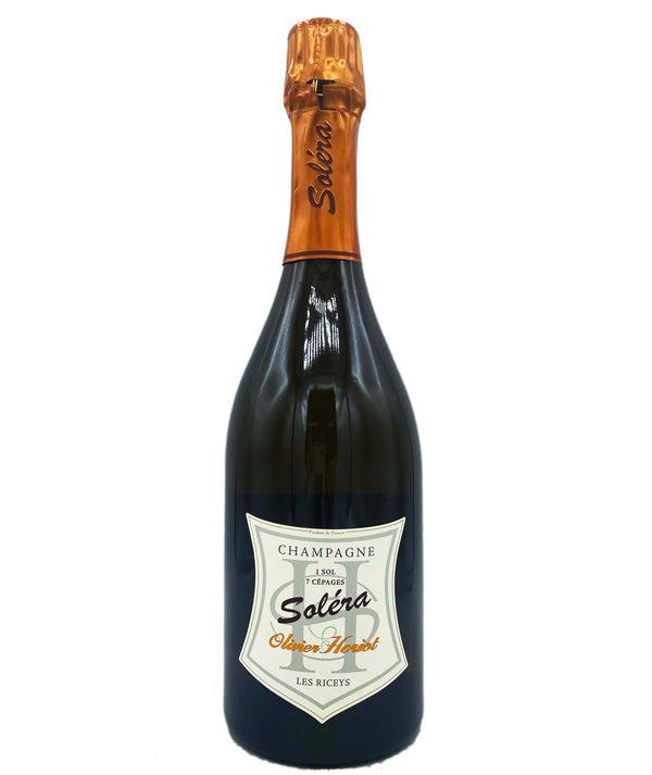 Olivier Horiot Champagne Solera - Wine Therapy NYC