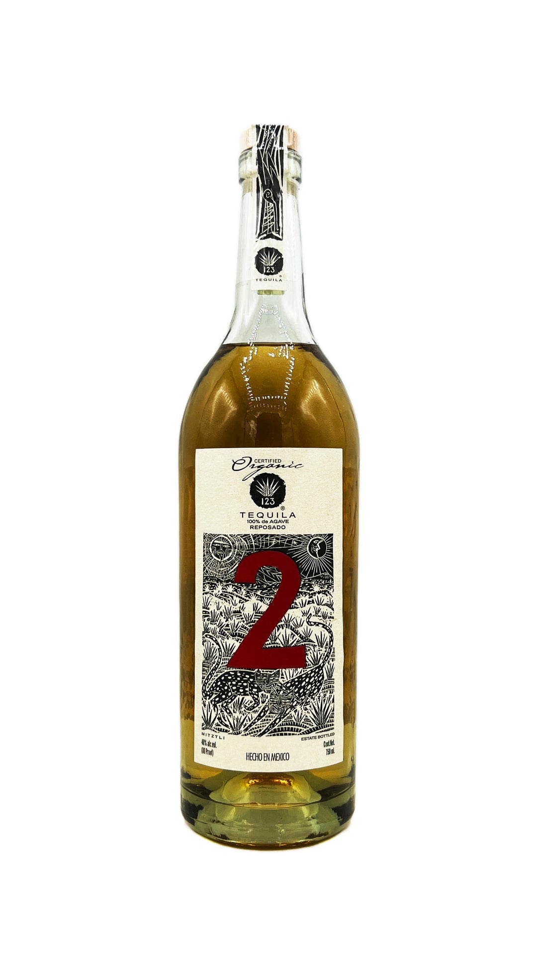 123 Tequila Dos Reposado 750ml - Wine Therapy NYC