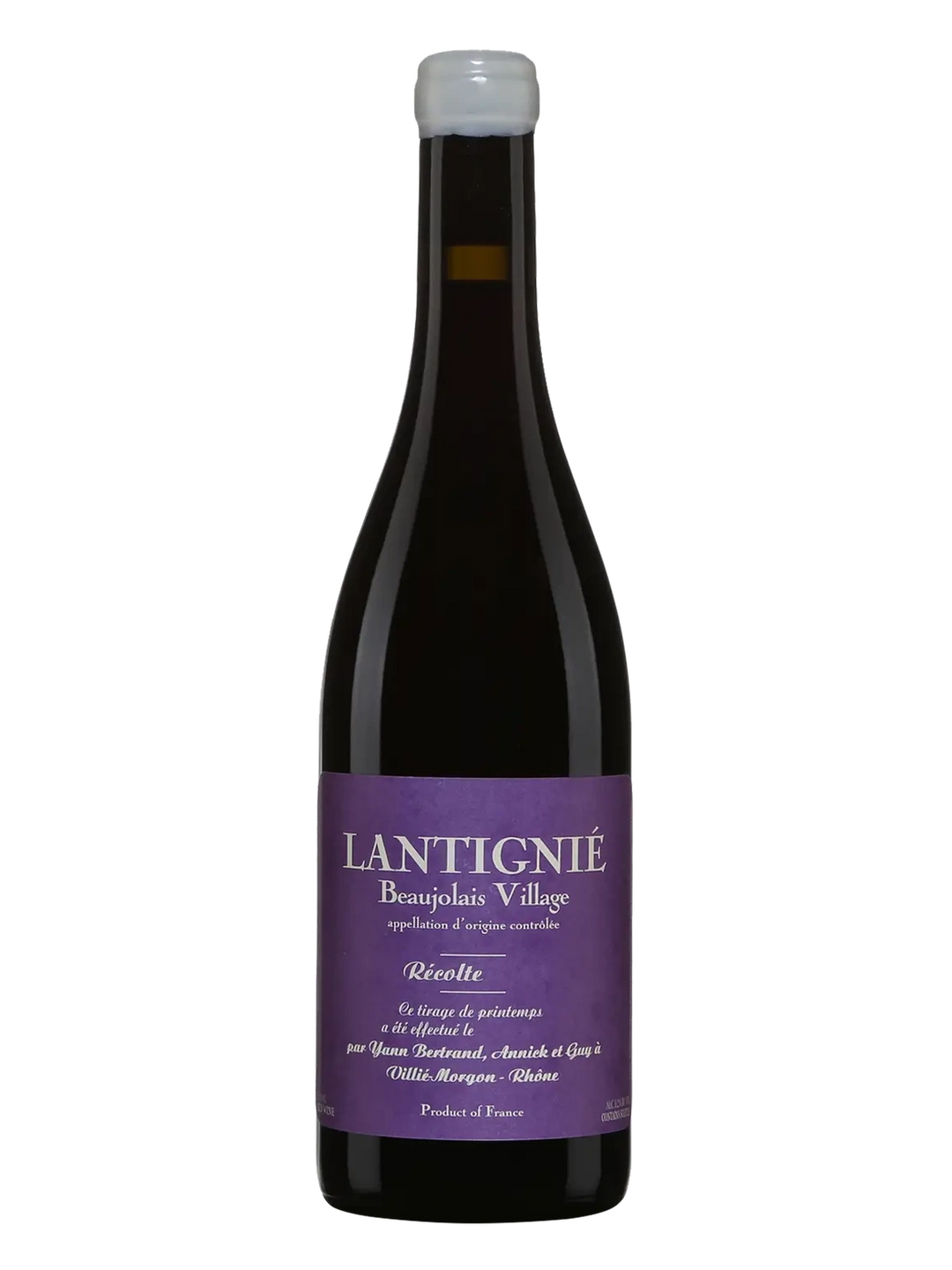 Yann Bertrand Beaujolais Lantignie 2024 - Wine Therapy NYC
