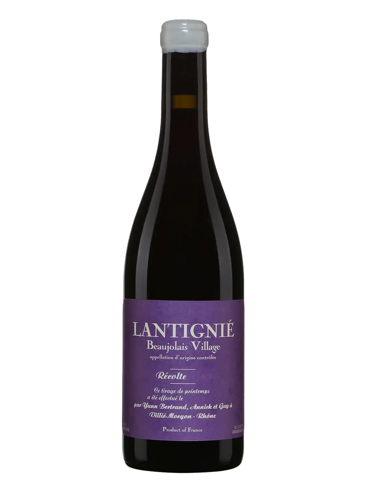 Yann Bertrand Beaujolais Lantignie 2024 - Wine Therapy NYC