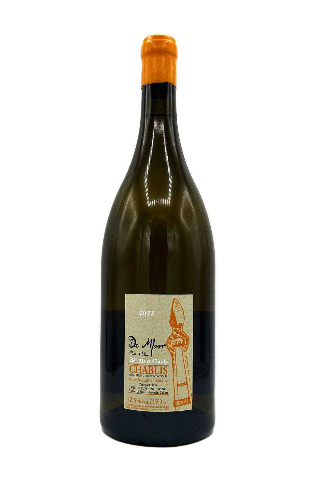 Alice et Olivier de Moor Chablis Bel Air et Clardys 2022 MAG 1.5L - Wine Therapy NYC