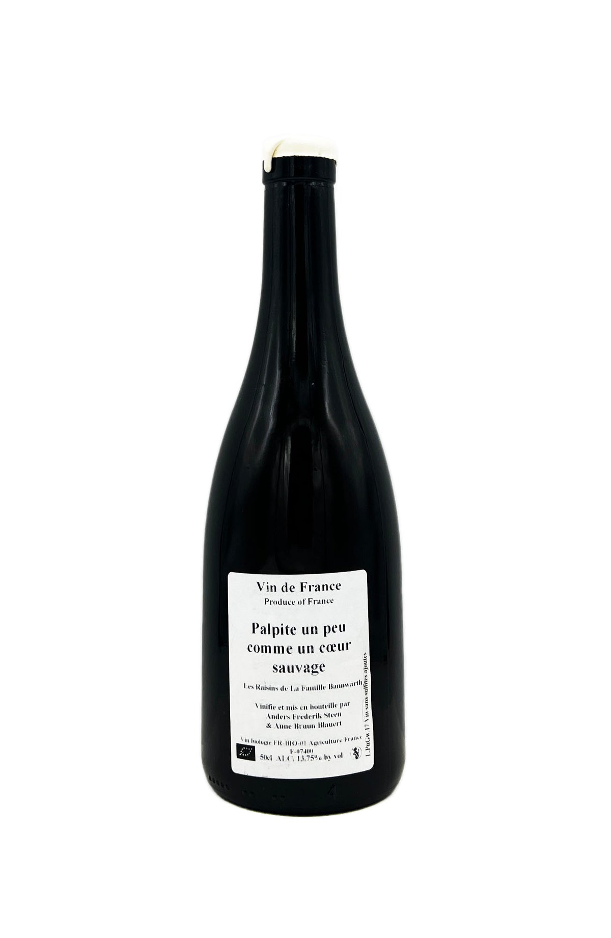 Anders Frederik Steen Palpite un peu comme un Cœur Sauvage 2017 500ML - Wine Therapy NYC