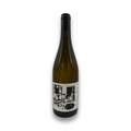Anne Laure Laengel Dans le Pif white wine bottle with black-and-white line-art label illustration