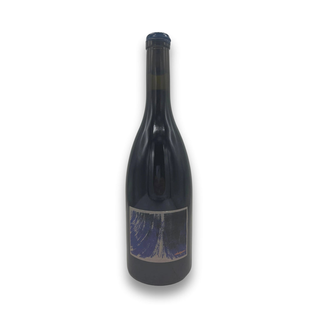 Beneze Kekfrankos 2022 red wine bottle with blue cap and abstract label
