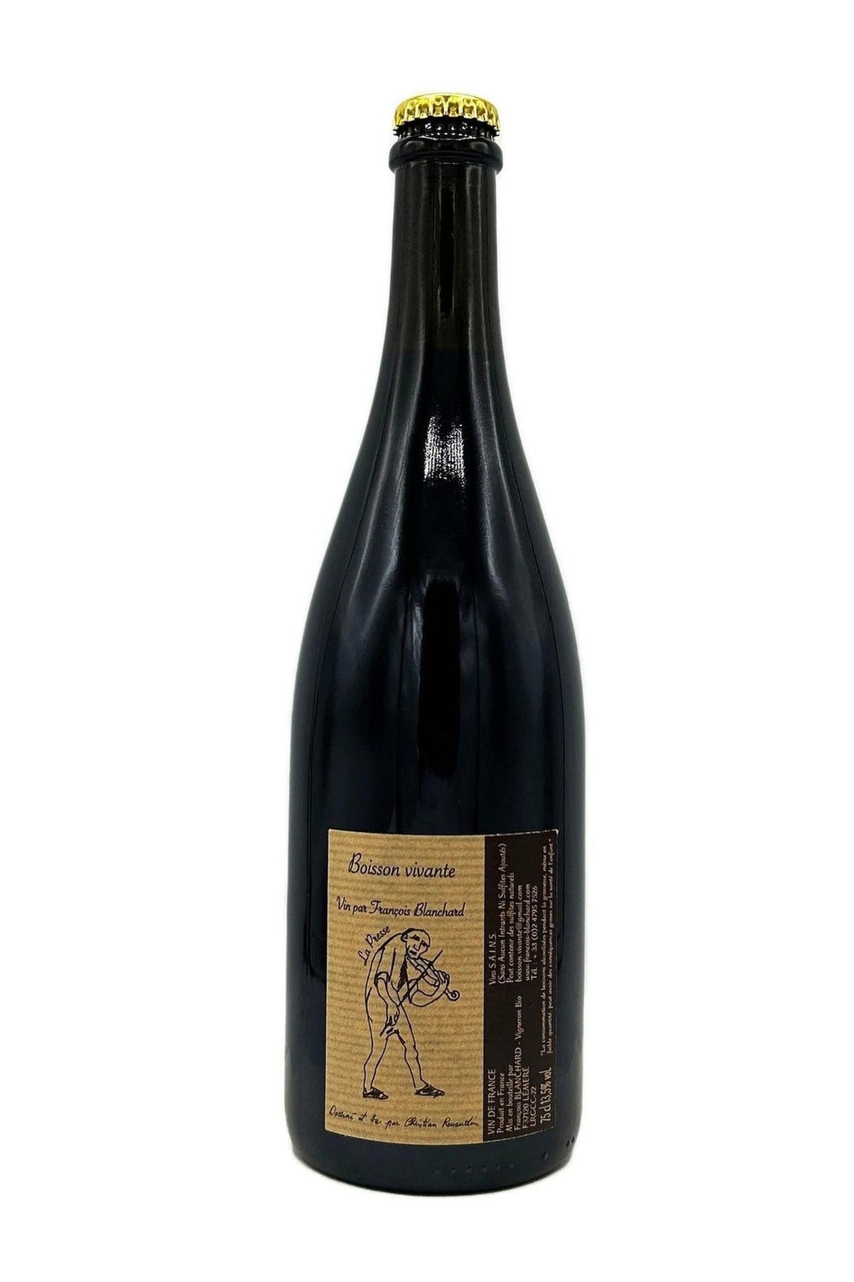 Francois Blanchard La Presse 2022 Red Wine