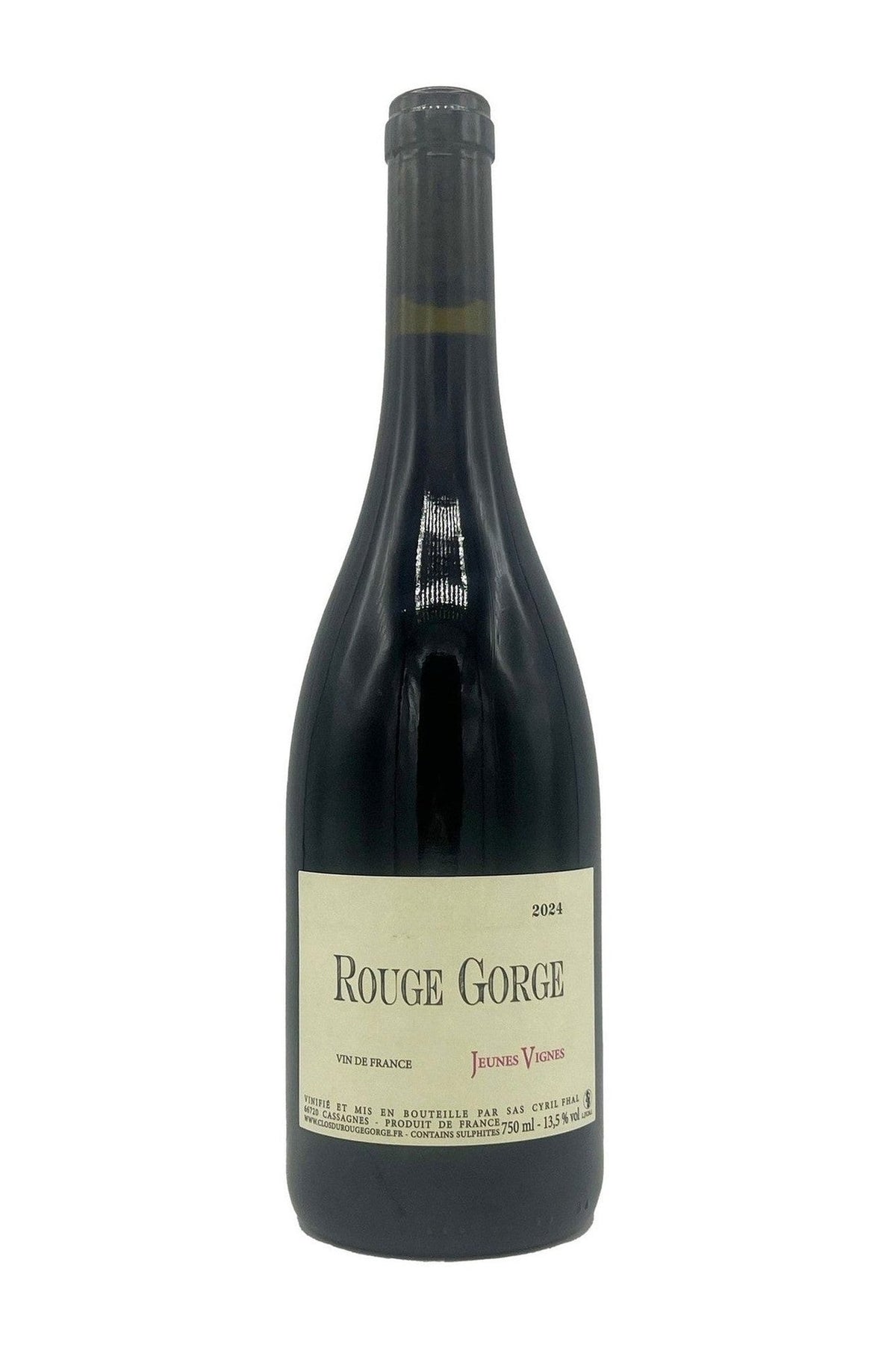 Clos Rouge Gorge Jeunes Vignes Cotes Catalanes Rosé