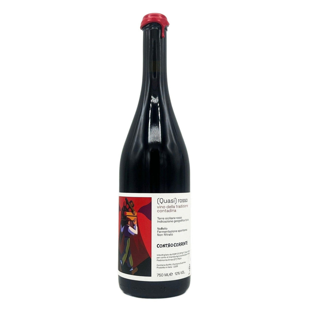 Controcorrente Quasi Rosso Ter Siciliano Rosso 2022 Red Wine