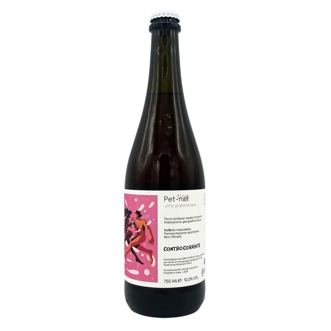 Controcorrente Terre Siciliano Pet Nat Rosato 2023 Sparkling Wine
