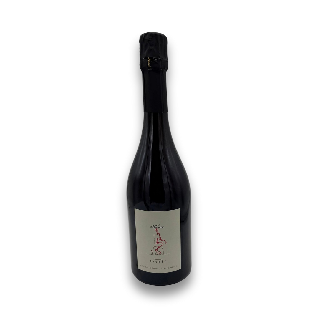 Champagne Salima et Alain Cordeul Signee Brut Nature 2020 Champagne