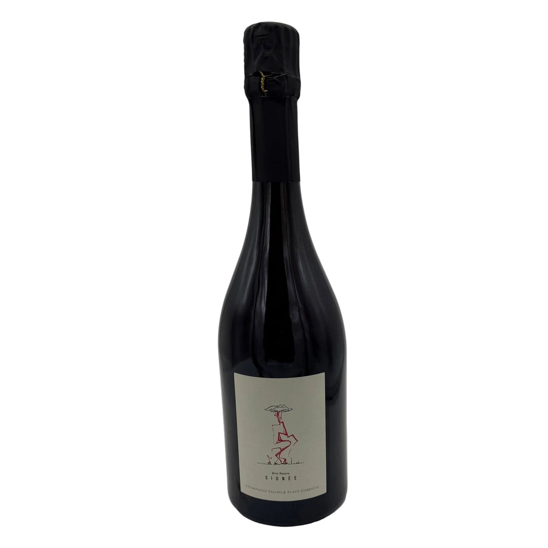 Champagne Salima et Alain Cordeul Signee Brut Nature 2020 Champagne