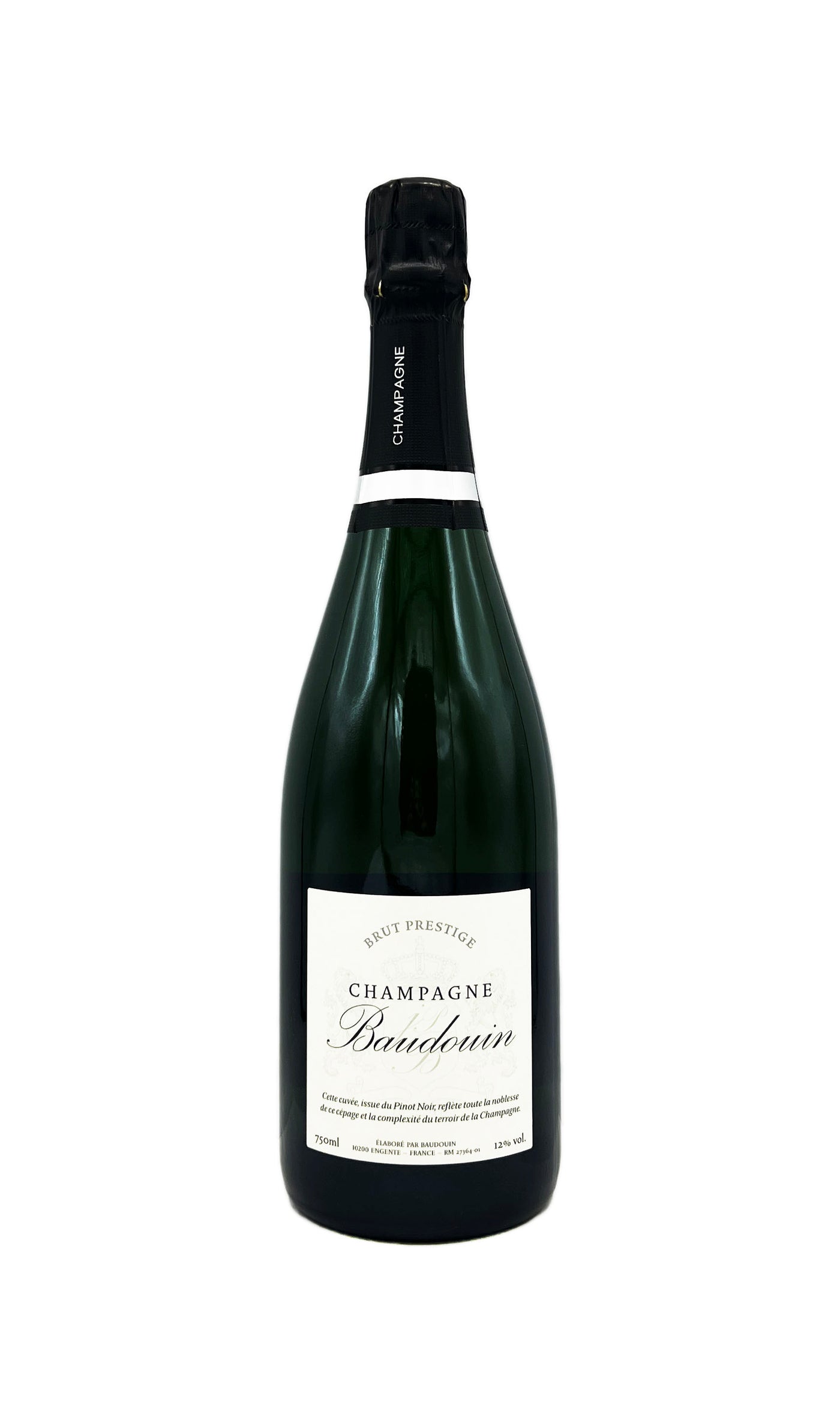 Champagne Baudouin Cuvee Prestige Blanc de Noir Brut NV