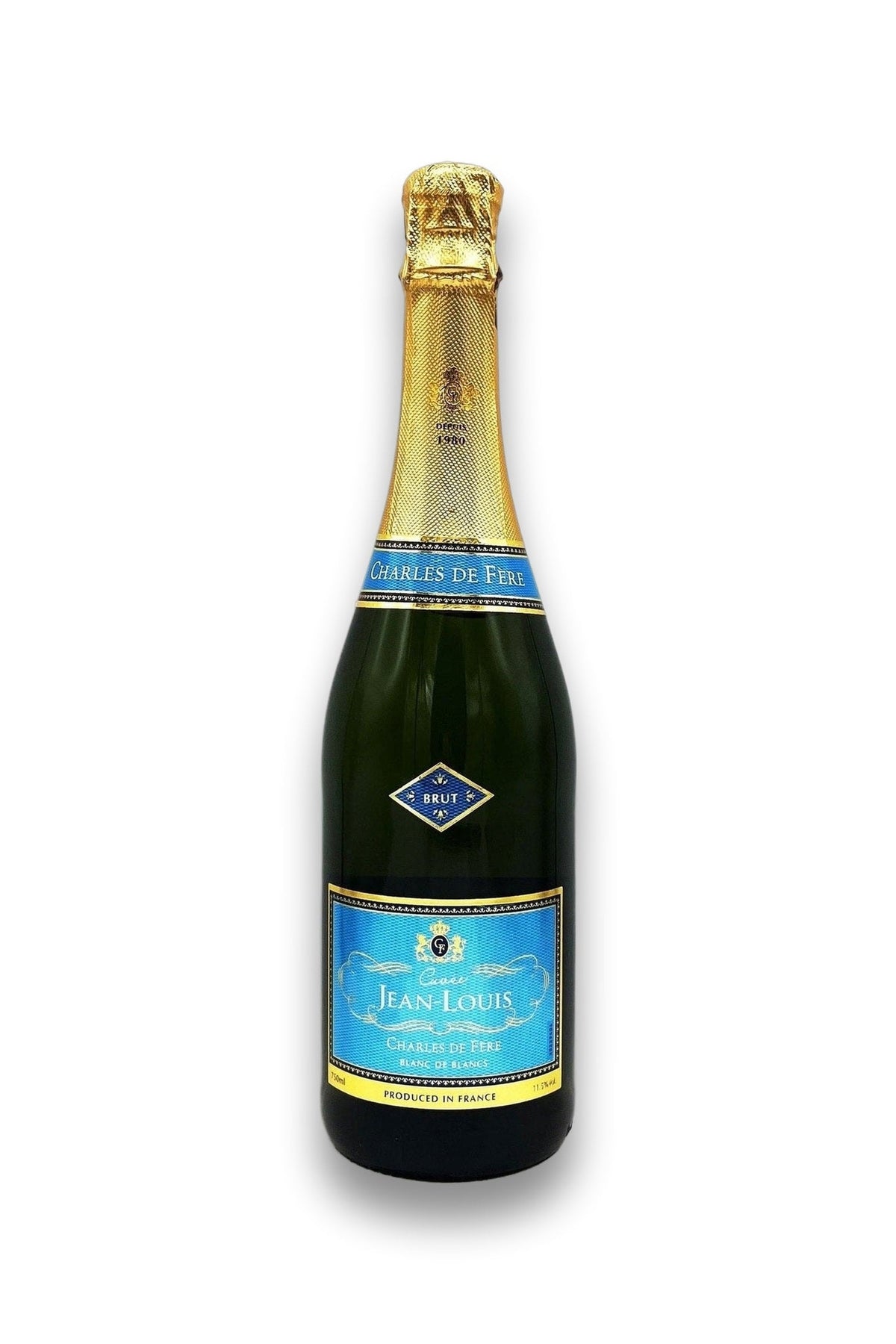 Charles de Fère Cuvée Jean-Louis Blanc de Blancs Brut Sparkling Wine