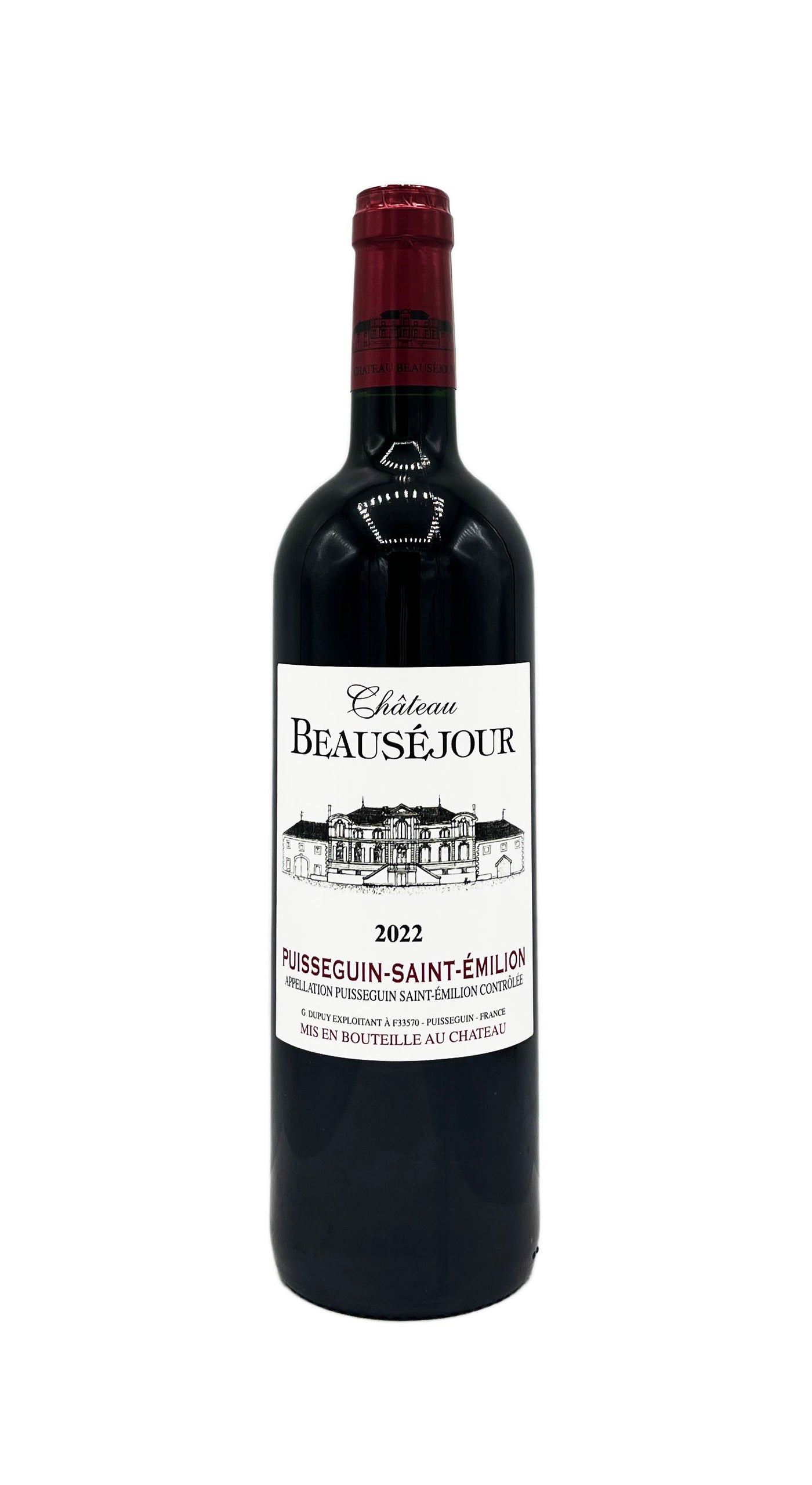 Chateau Beausejour Puisseguin Saint Emilion 2022