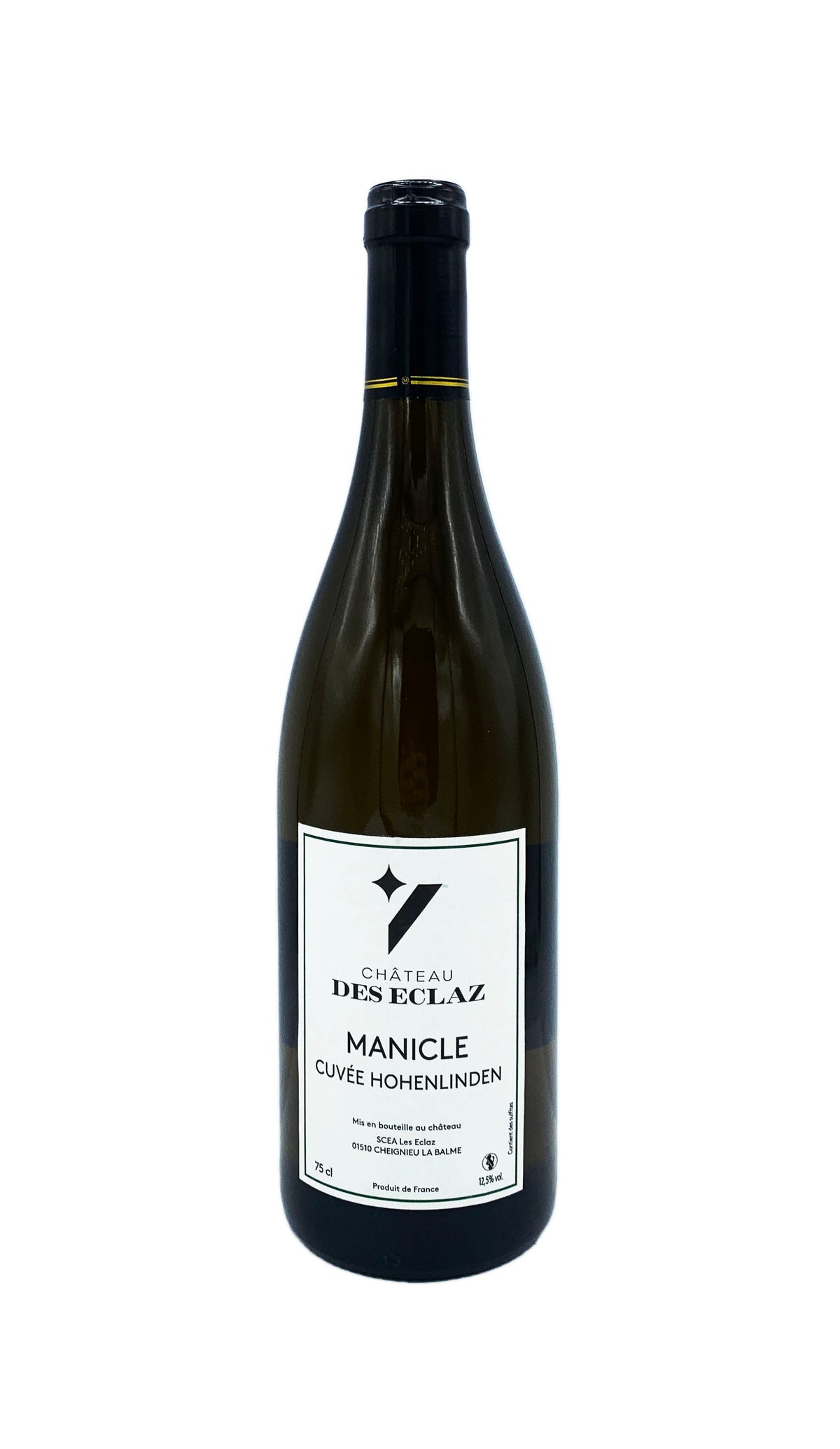 Chateau des Eclaz Manicle Cuvee Hohenlinden Bugey White 2020 - Wine Therapy NYC