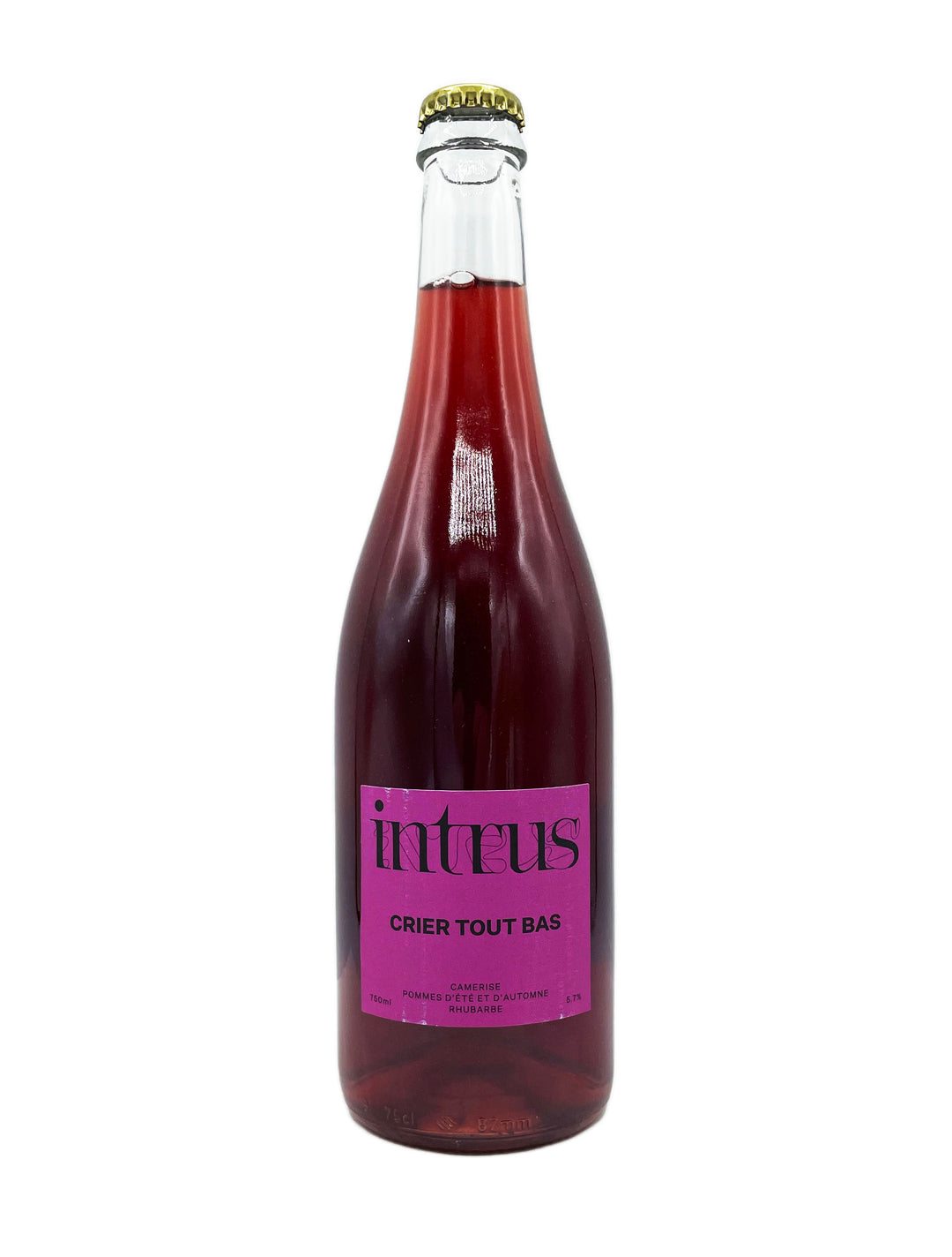 Cidre Intrus Crier Tout Bas 2022 - Wine Therapy NYC