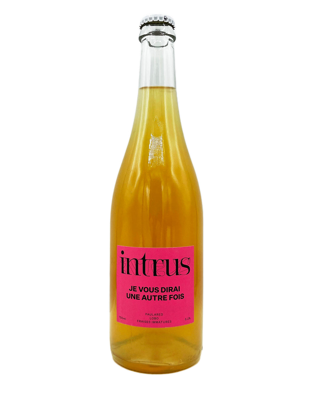 Cidre Intrus Je Vous Dirai Une Autre Fois 2022 - Wine Therapy NYC
