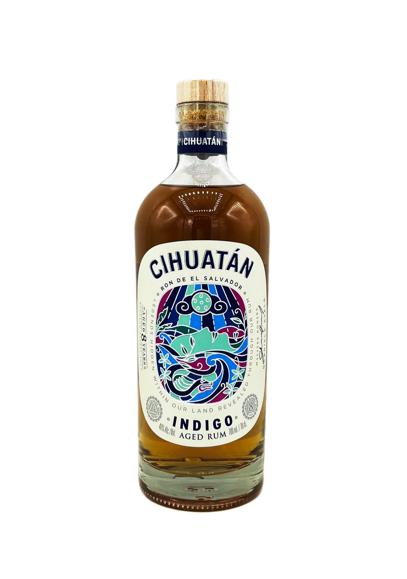 Cihuatan Distillery Rum Indigo 8 Years (700ML)