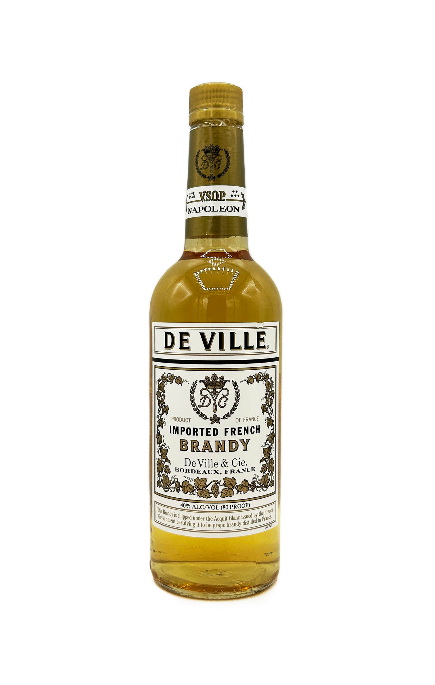 De Ville French Brandy 750ML