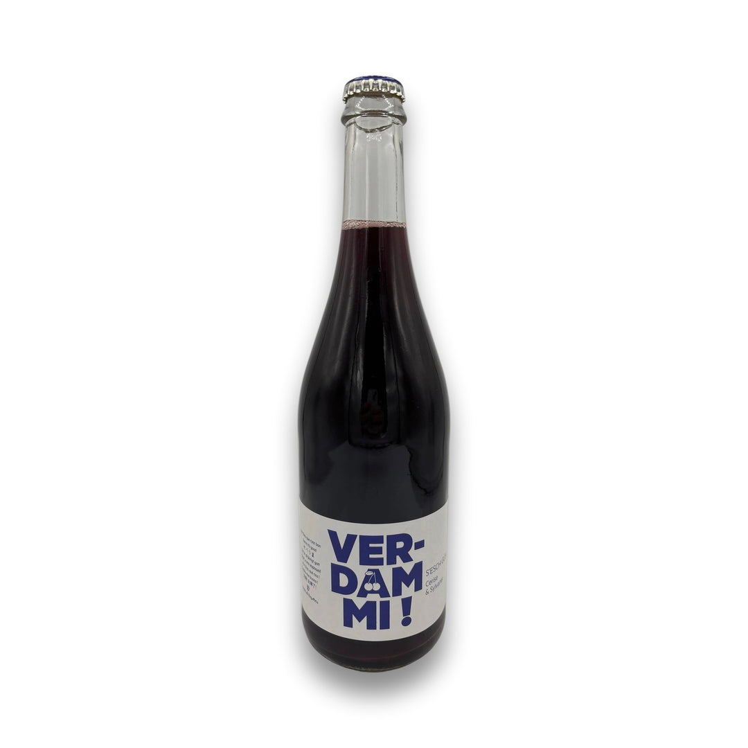 Domaine Binner Verdammi NV Sylvaner Cherry Pet Nat sparkling wine bottle