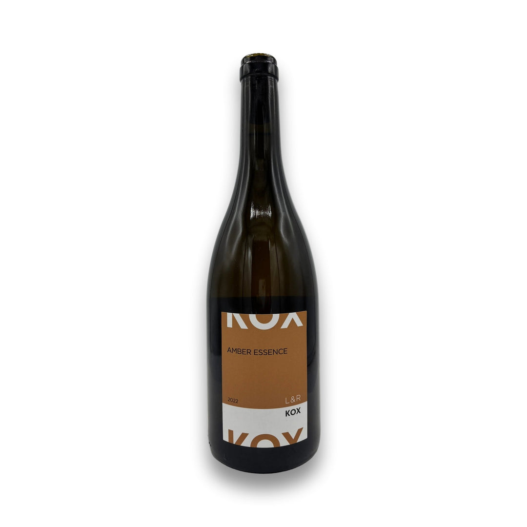 Domaine L&amp;R Kox Amber Essence 2022 Auxerrois orange wine bottle