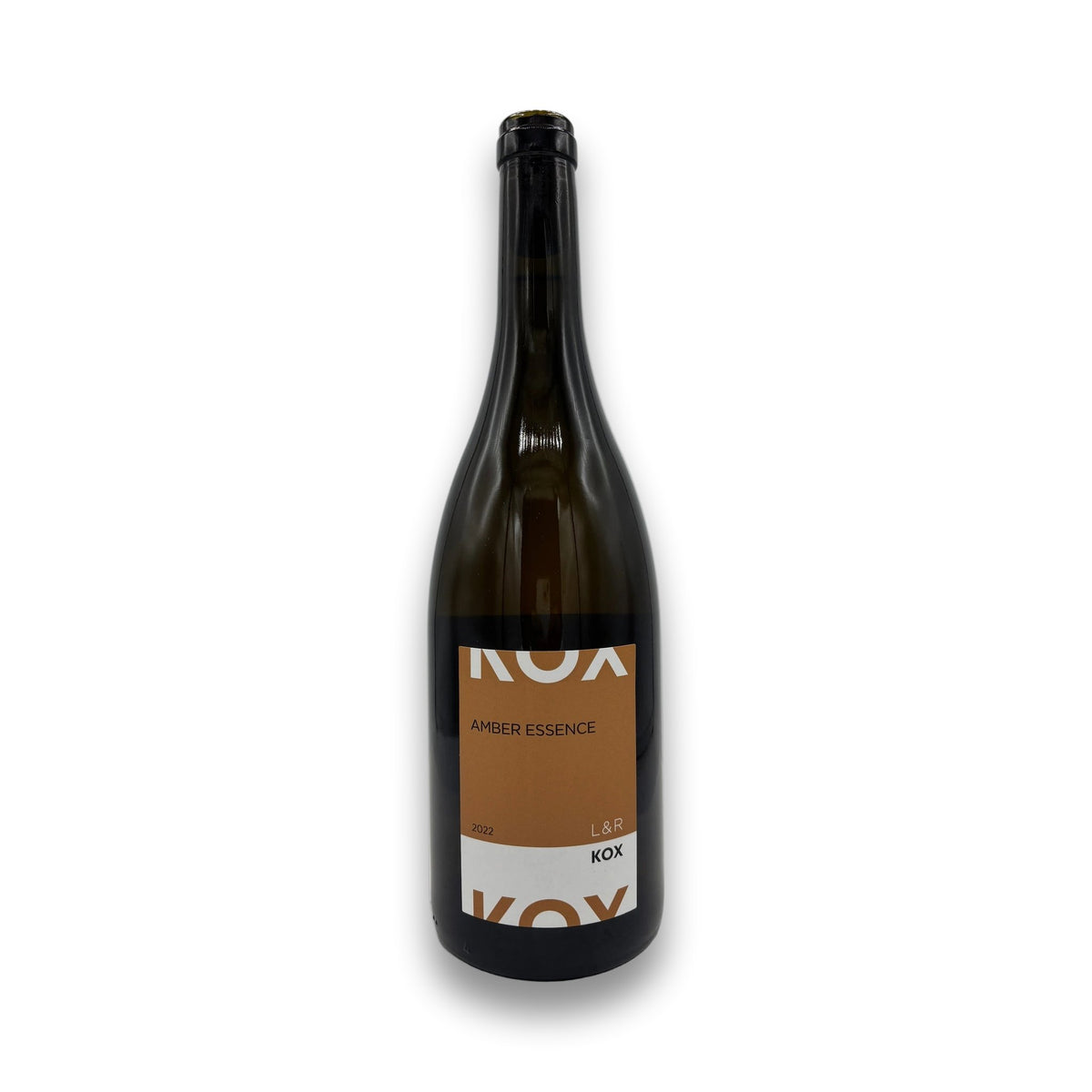 Domaine L&R Kox Amber Essence 2022 Auxerrois orange wine bottle