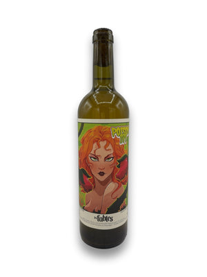 Domaine des Fables Poison Ivy 2023 white wine bottle with ivy label