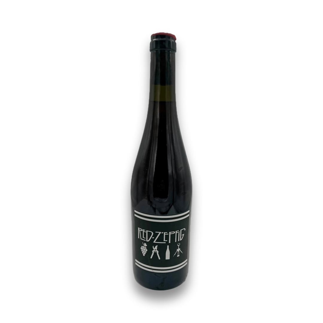 Wine bottle with &