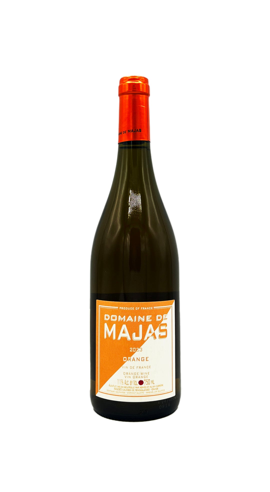 Domaine De Majas VDF Orange 2023 - Wine Therapy NYC