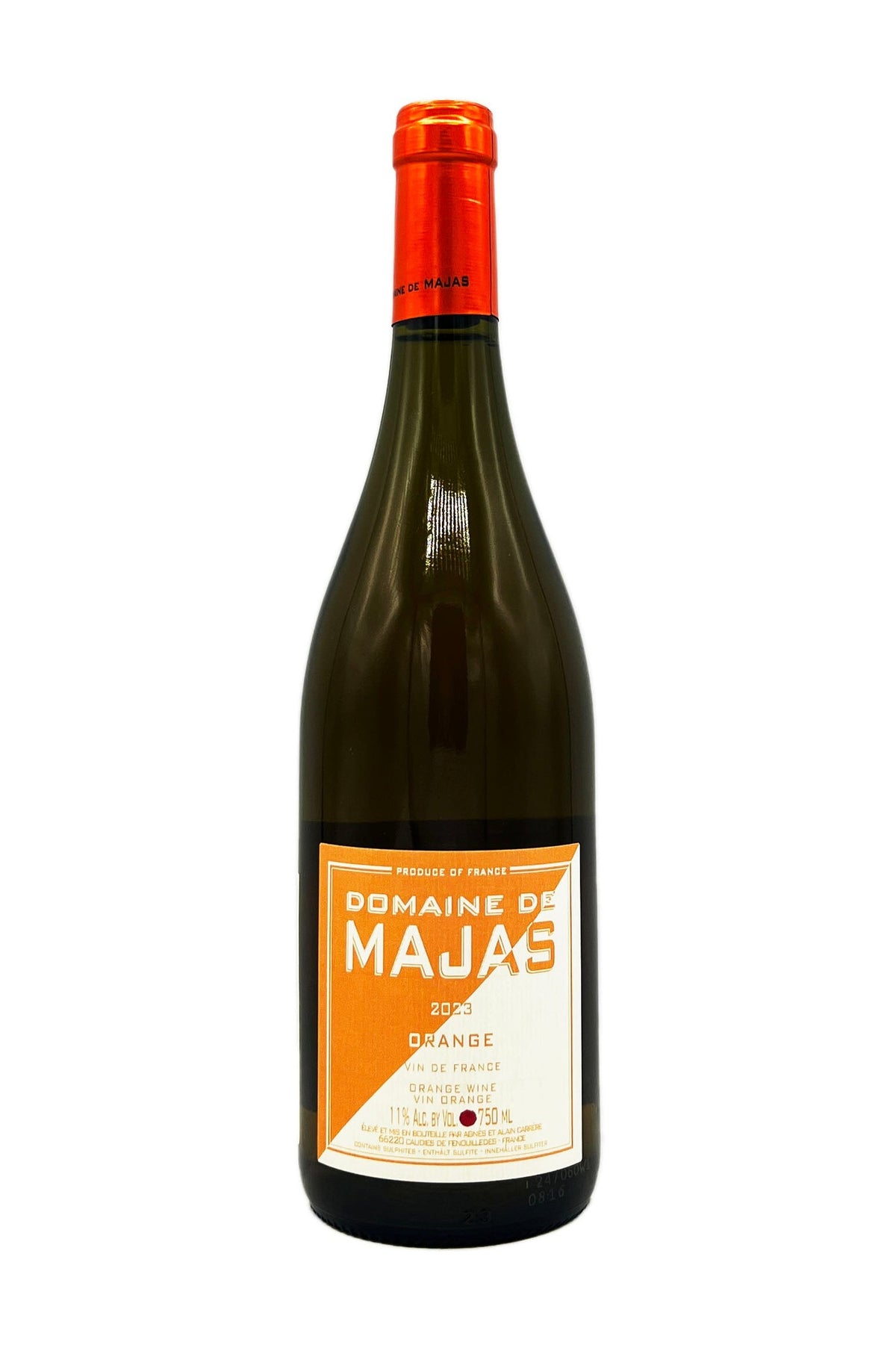 Domaine De Majas VDF Orange 2023 - Wine Therapy NYC