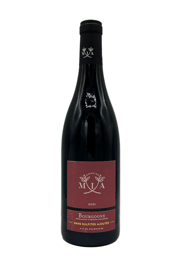 Domaine Mia Bourgogne Pinot Noir Sans Soufre 2021 - Wine Therapy NYC