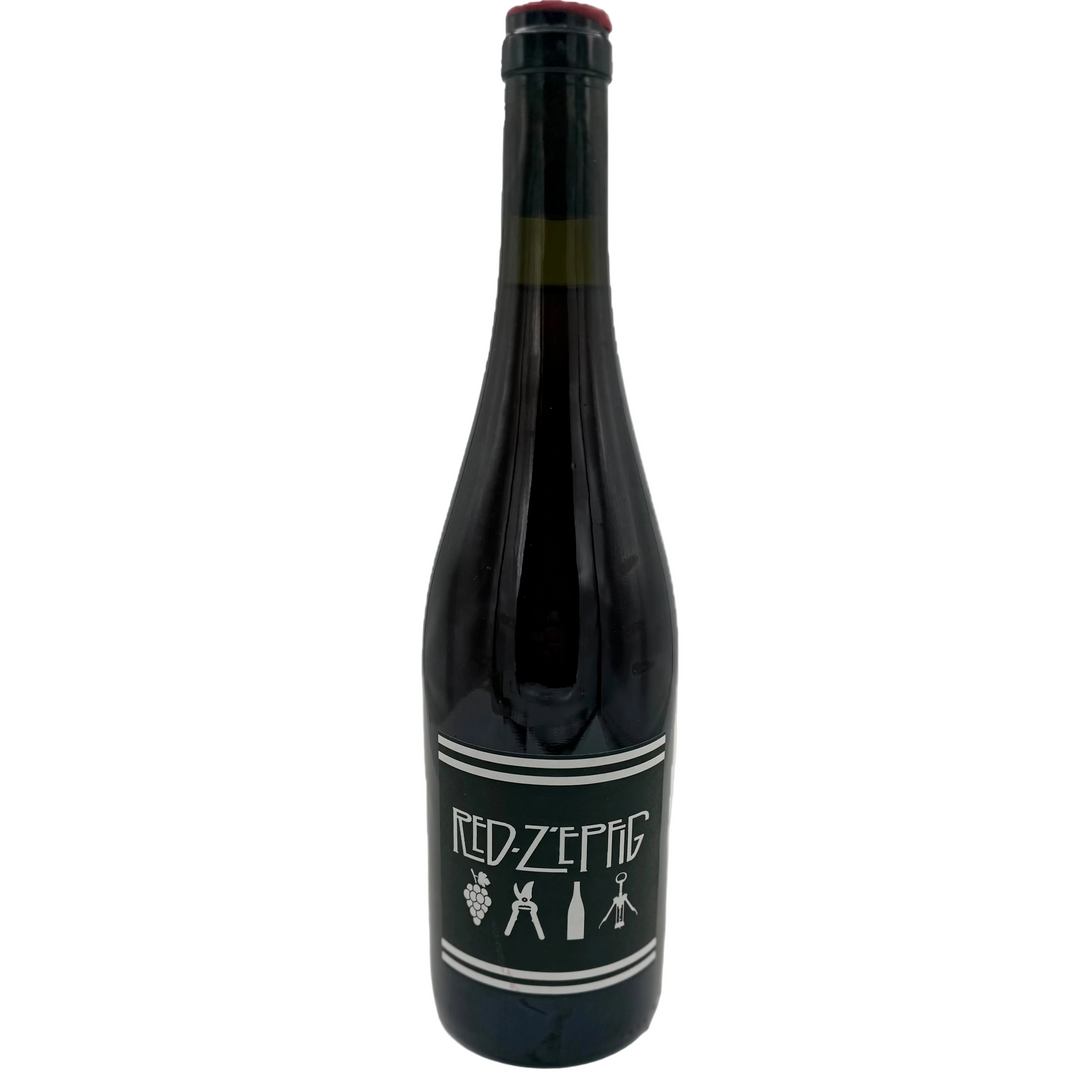 Wine bottle with &
