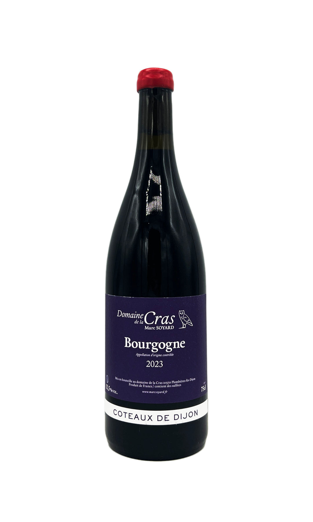 Domaine de la Cras Coteaux de Dijon Bourgogne Rouge 2023 - Wine Therapy NYC
