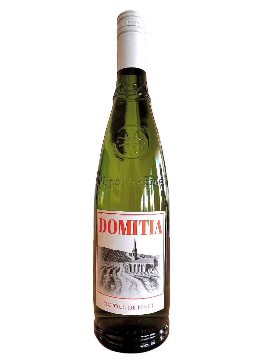 Wine on White background