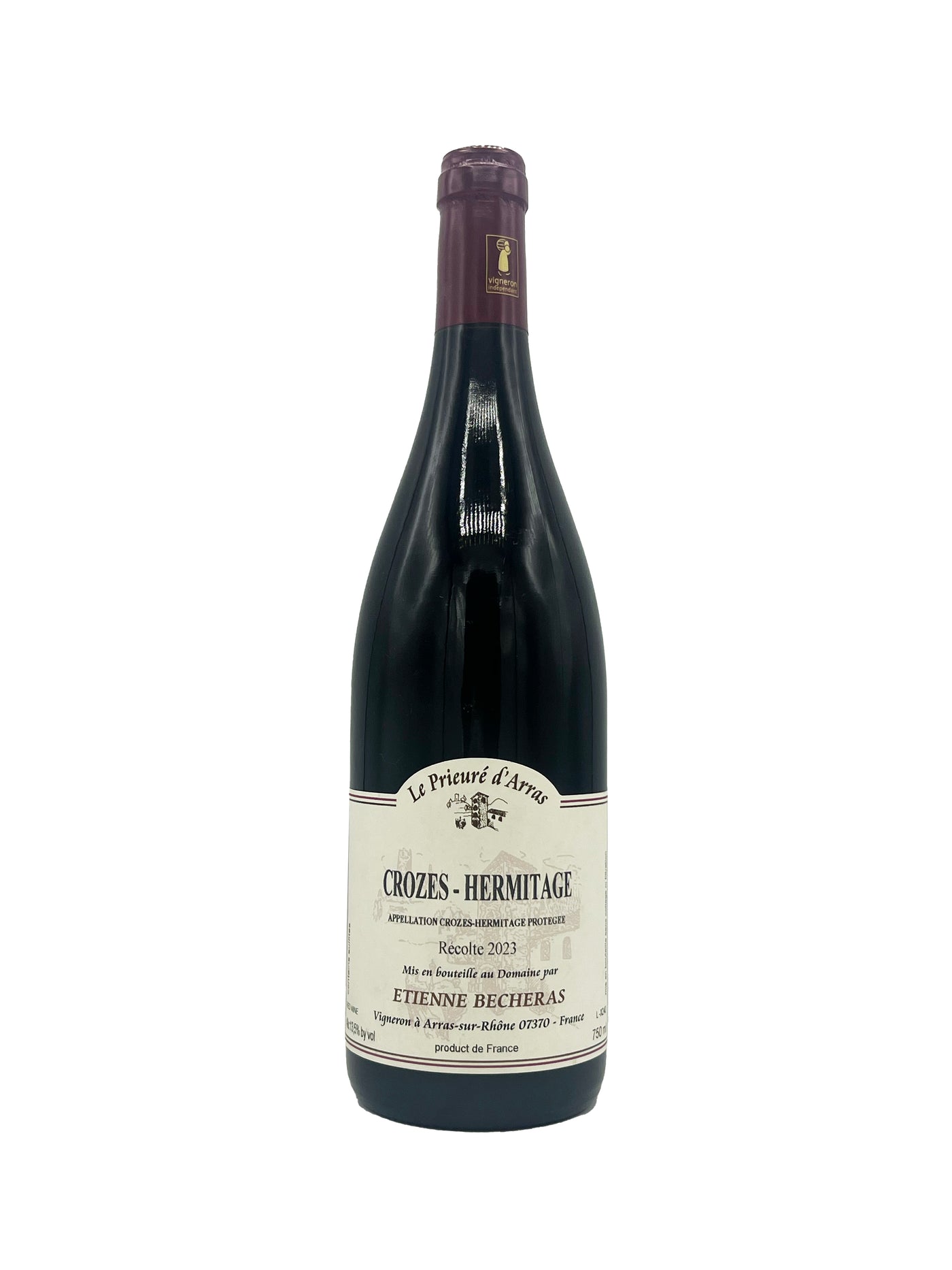 Etienne Becheras (Le Prieure d'Arras) Crozes-Hermitage Rouge