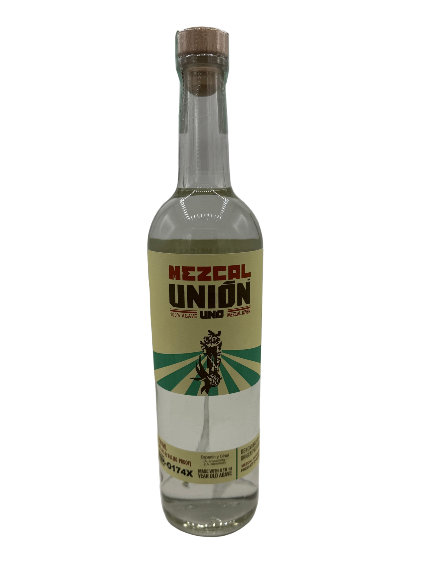 Mezcal Union Uno Joven 750ml