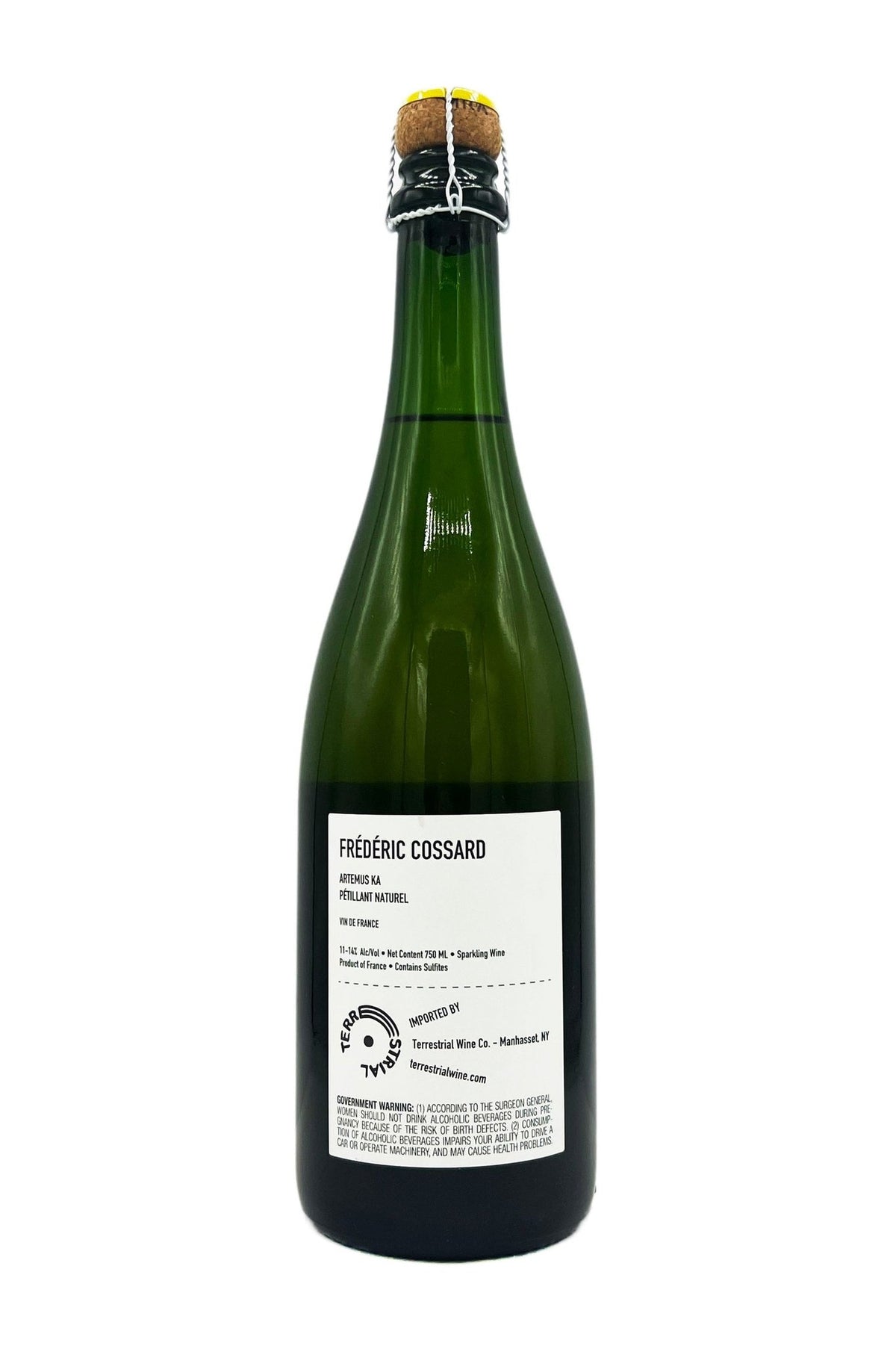 Frederic Cossard bain de bulles Artemus Ka Petillant Naturel 2021 - Wine Therapy NYC