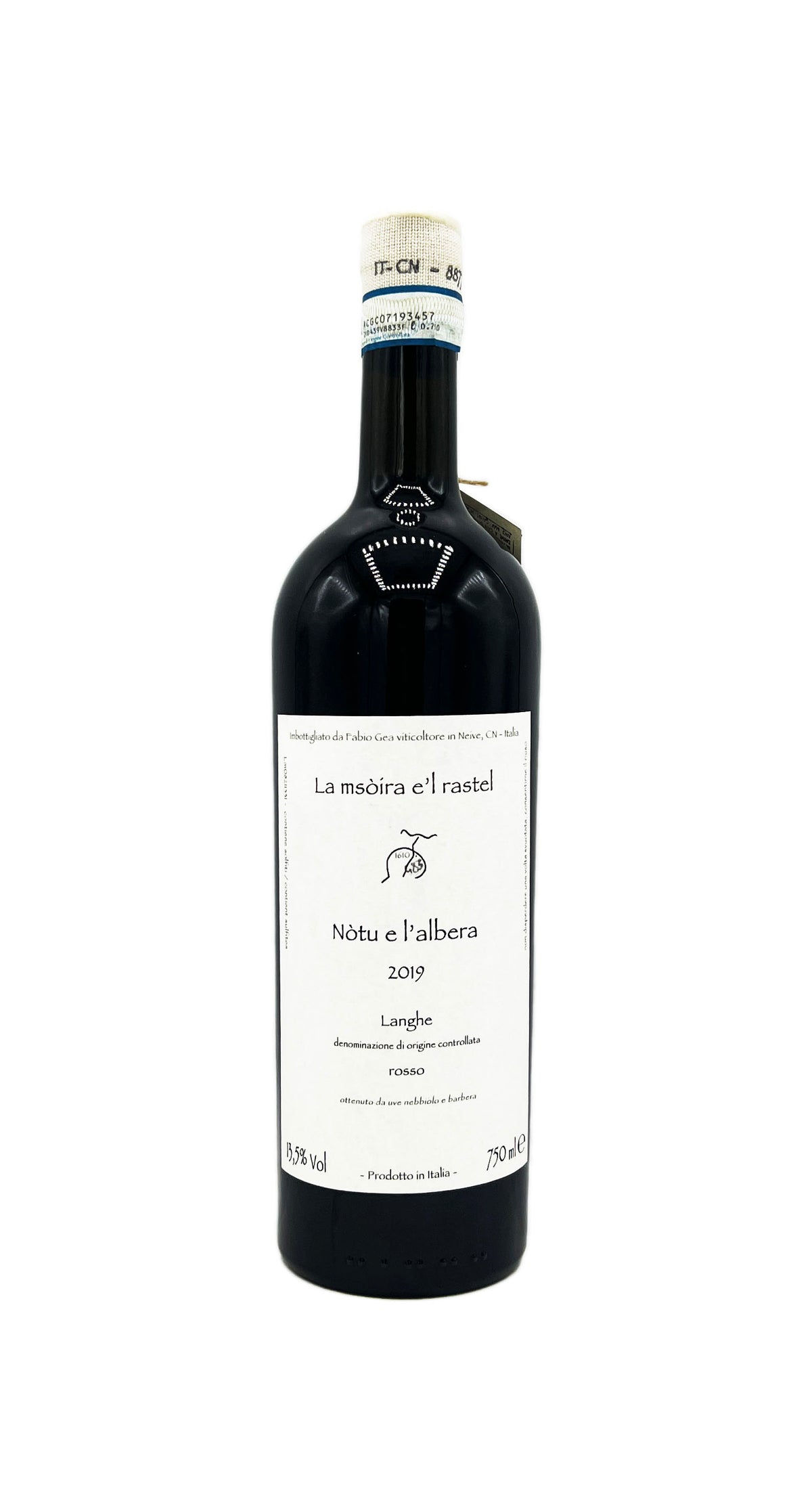 Fabio Gea Langhe Rosso Notu E L Albera 2019 - Wine Therapy NYC