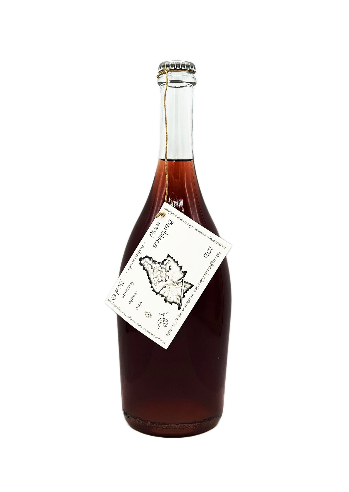 Fabio Gea Vino Rosato Frizzante Barbisca 2021 - Wine Therapy NYC