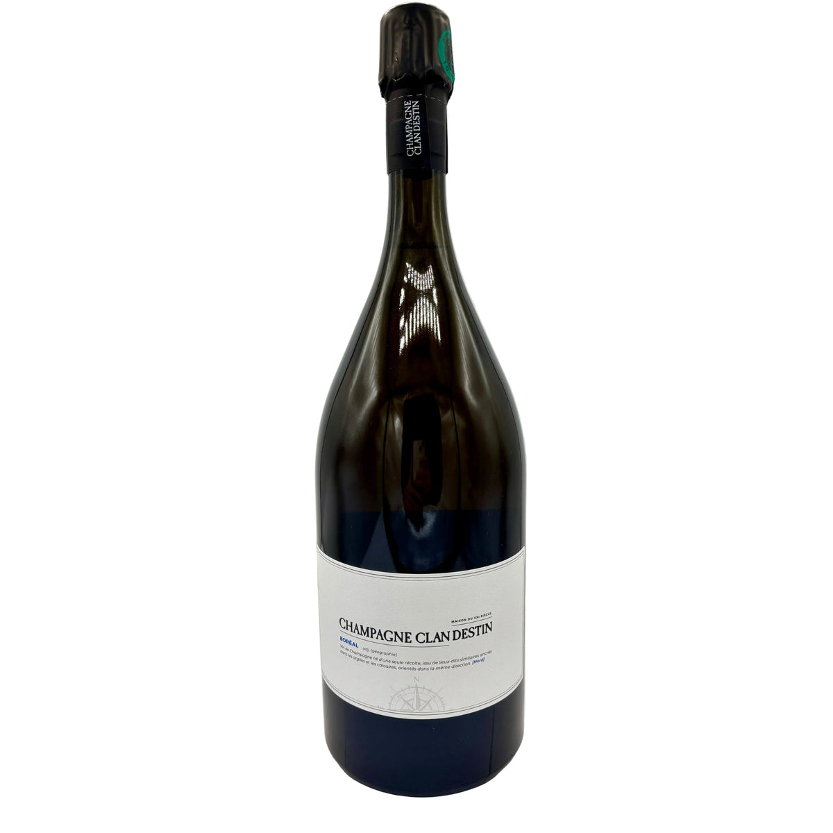 Clandestin Blanc de Noirs Boreal Brut Nature Magnum 1.5L Champagne