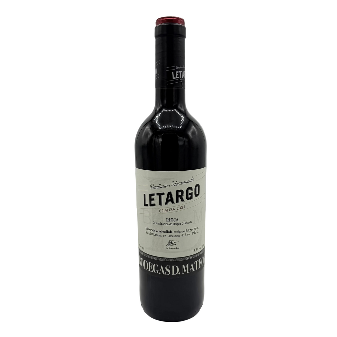 Bodegas D. Mateos, Letargo Crianza 2021