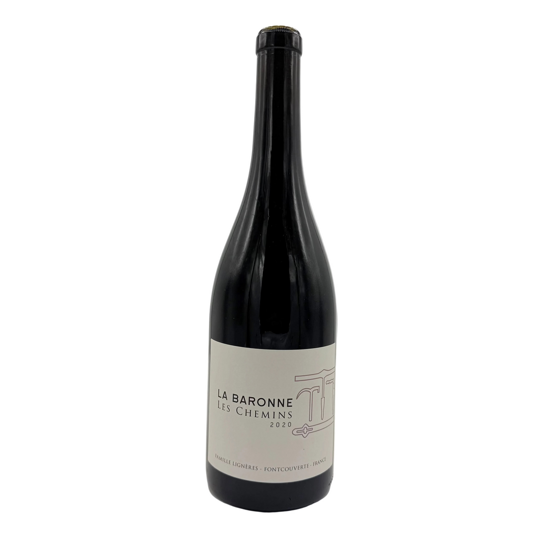 Famille Lignieres Corbieres La Baronne Les chemins 2020 Red WIne