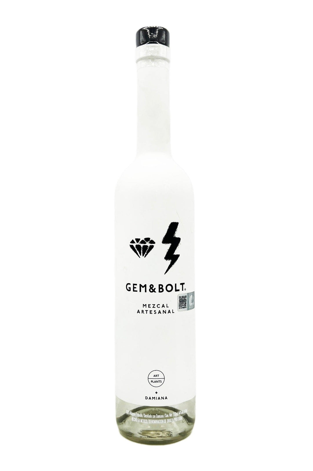 Gem &amp; Bolt Mezcal with Damiana 750ml - Wine Therapy NYC