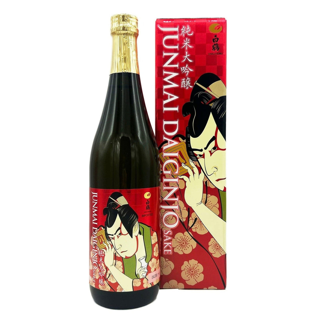 Hakutsuru Sake Ukiyo-E Junmai 750ml Sake