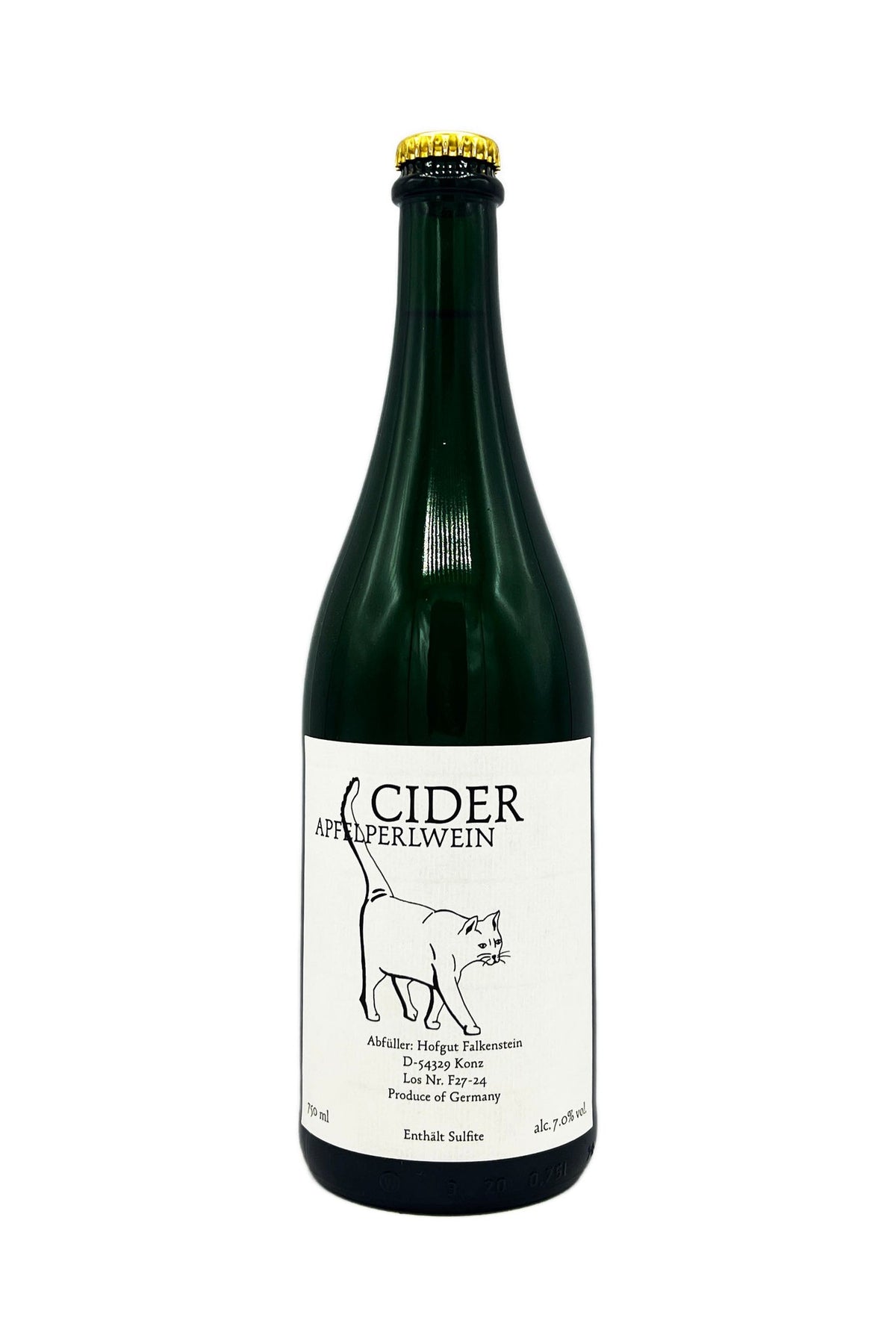 Hofgut Falkenstein Cider Apfelperlwein - Wine Therapy NYC